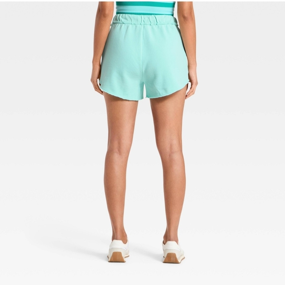 Women's French Terry Shorts - JoyLab BIue - Picture 2 of 3